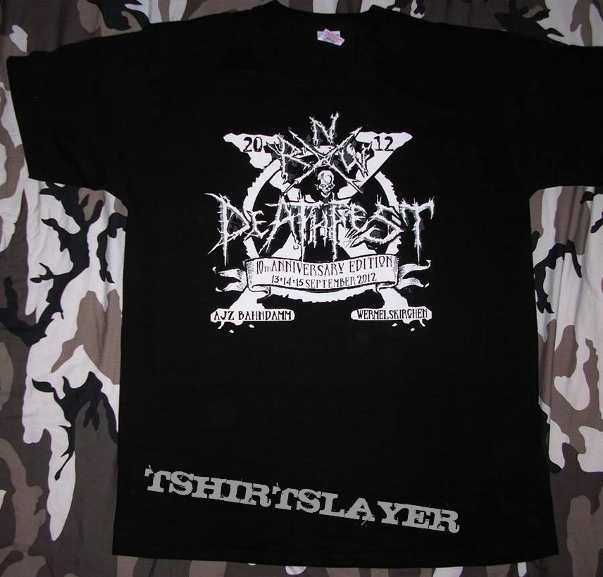 VILE NRW Deathfest X - T-Shirt