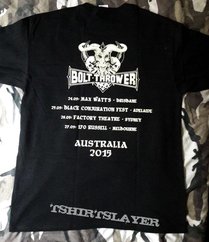 Bolt Thrower Overtures Of War - Australia