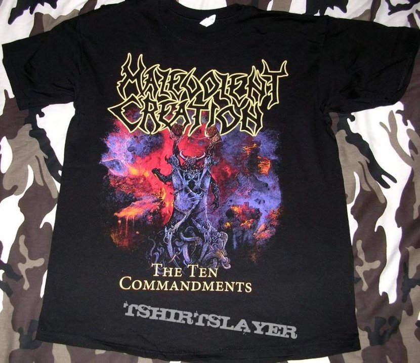 Malevolent Creation - The Ten Commandments - T-Shirt