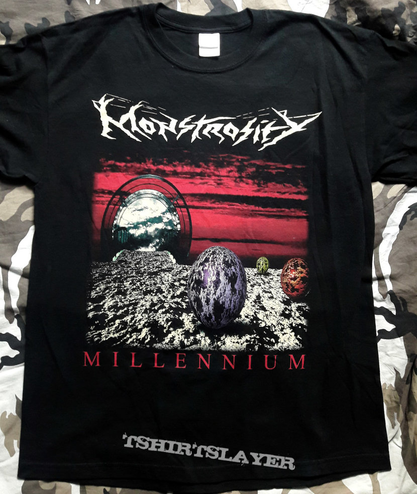 Monstrosity - Millennium - T-Shirt | TShirtSlayer TShirt and BattleJacket  Gallery