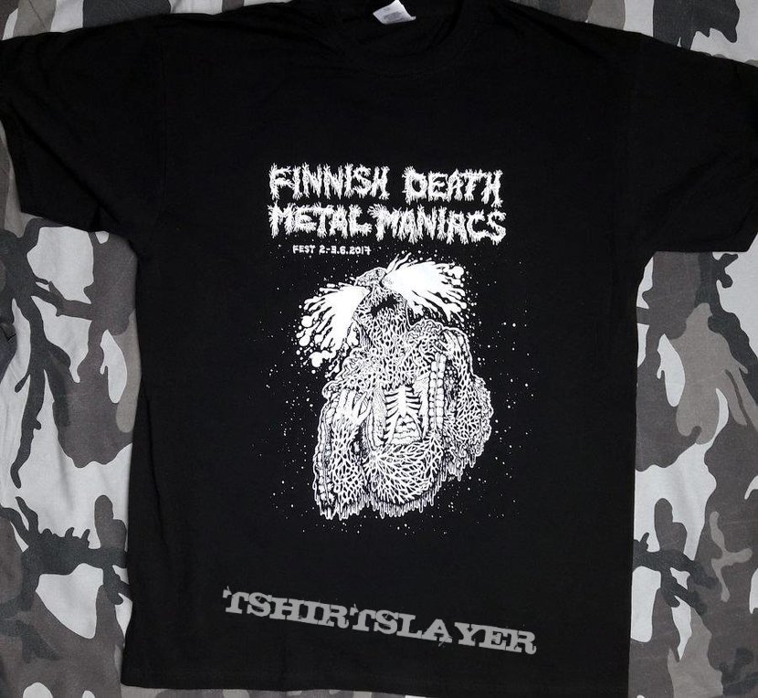 Rippikoulu Finnish Death Metal Maniacs 2017 - T-Shirt