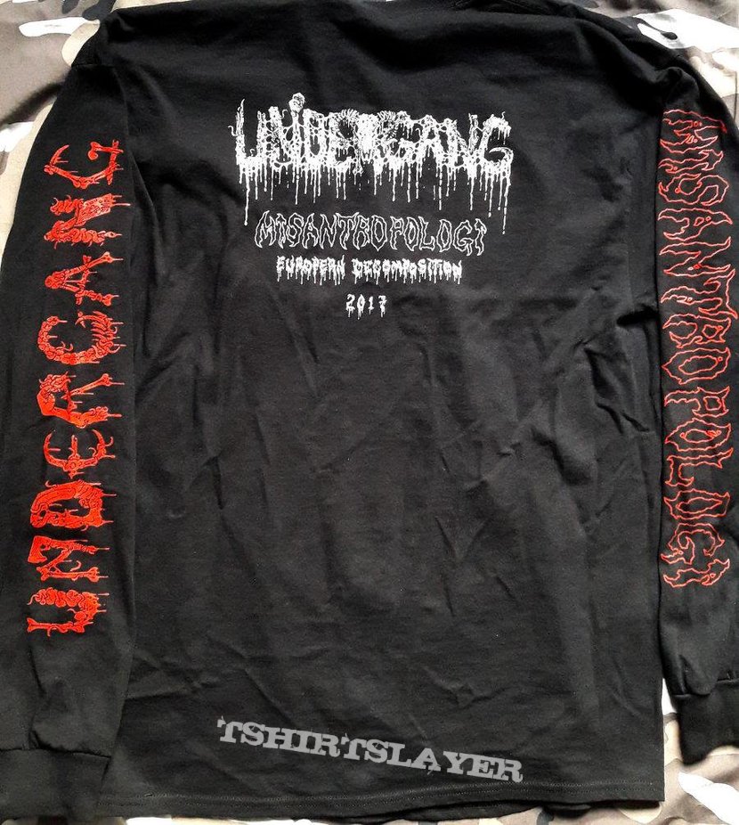 Undergang - Misantropologi Tour &#039;17 - Longsleeve