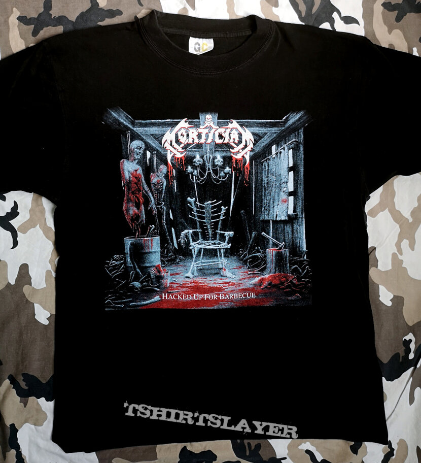 Mortician - Hacked Up For Barbecue - T-Shirt