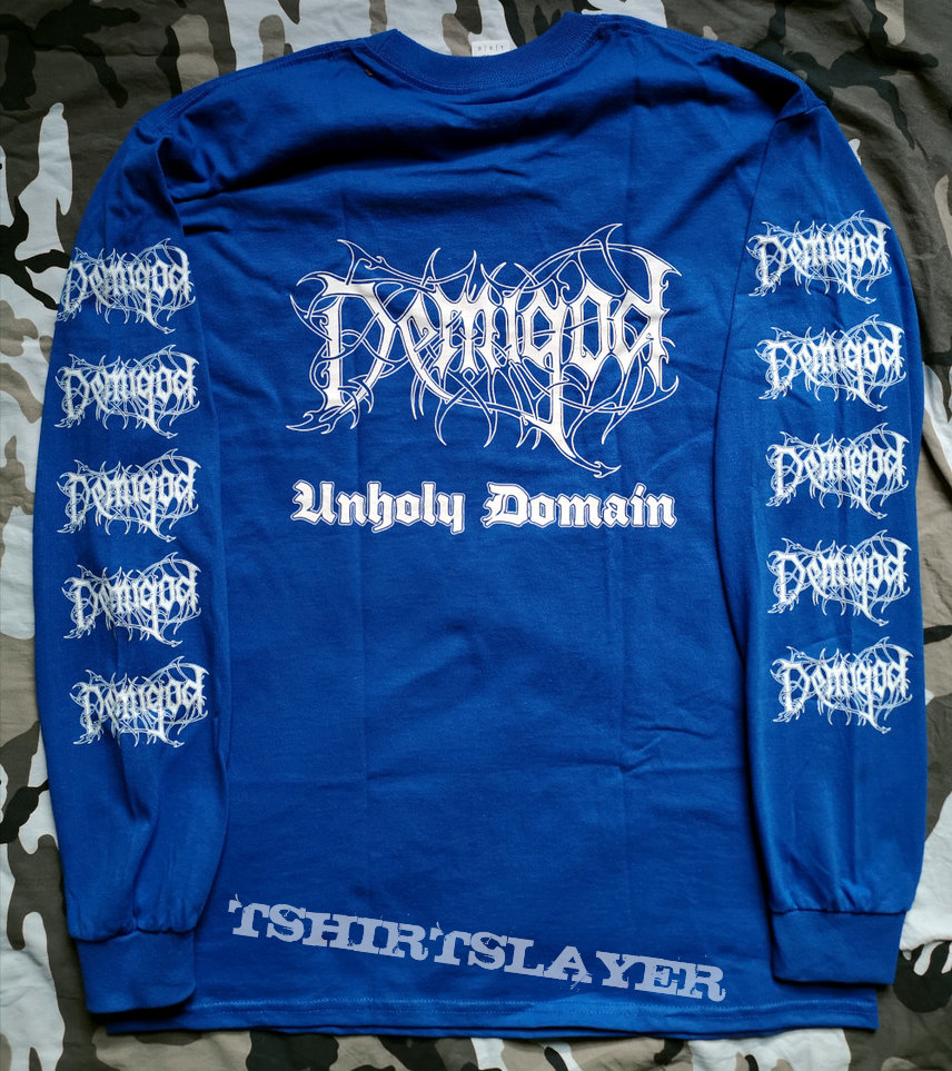 Demigod - Unholy Domain - blue - Longsleeve