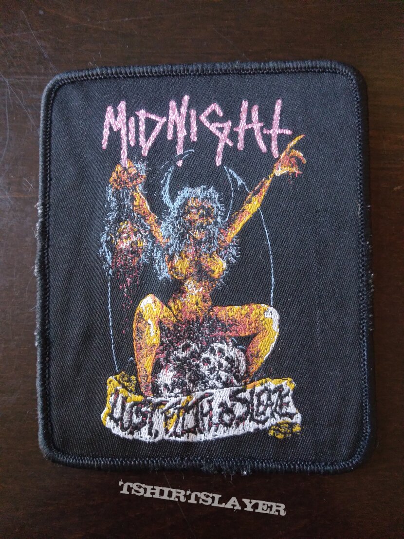 Midnight &quot;Lust, Filth &amp; Sleaze&quot; Patch