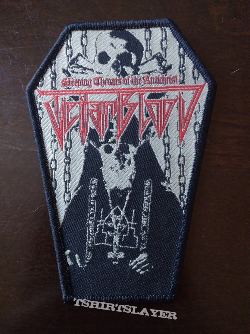 TEITANBLOOD &quot;Sleeping Throats Of The Antichrist&quot; Coffin Patch