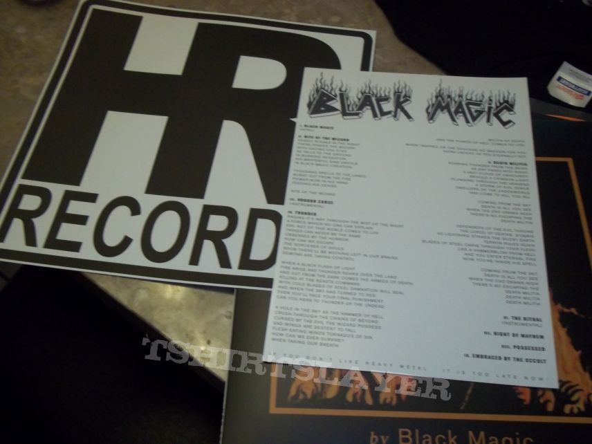 Black Magic - Wizard&#039;s Spell (special edition) orange vinyl LP.