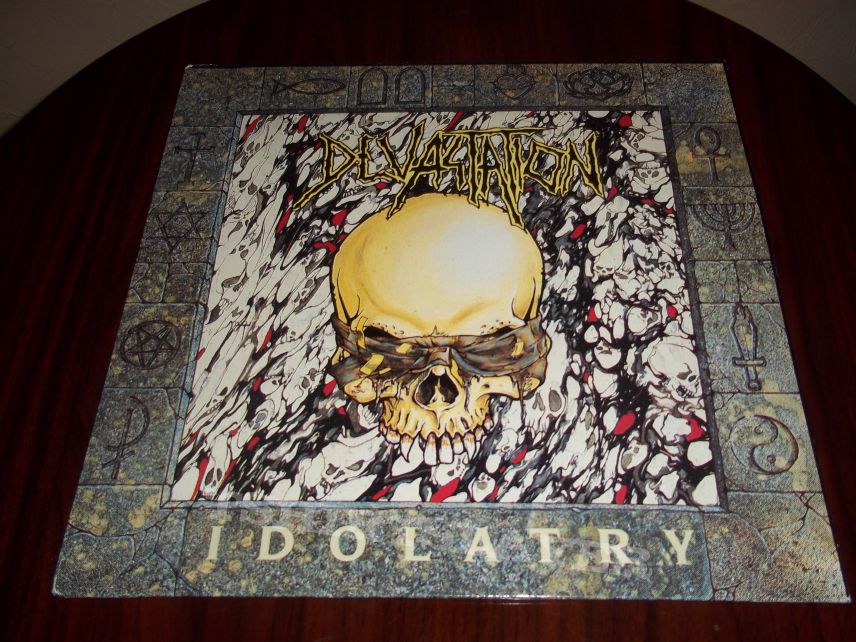 Other Collectable - Devastation - Idolatry (first press) vinyl LP.