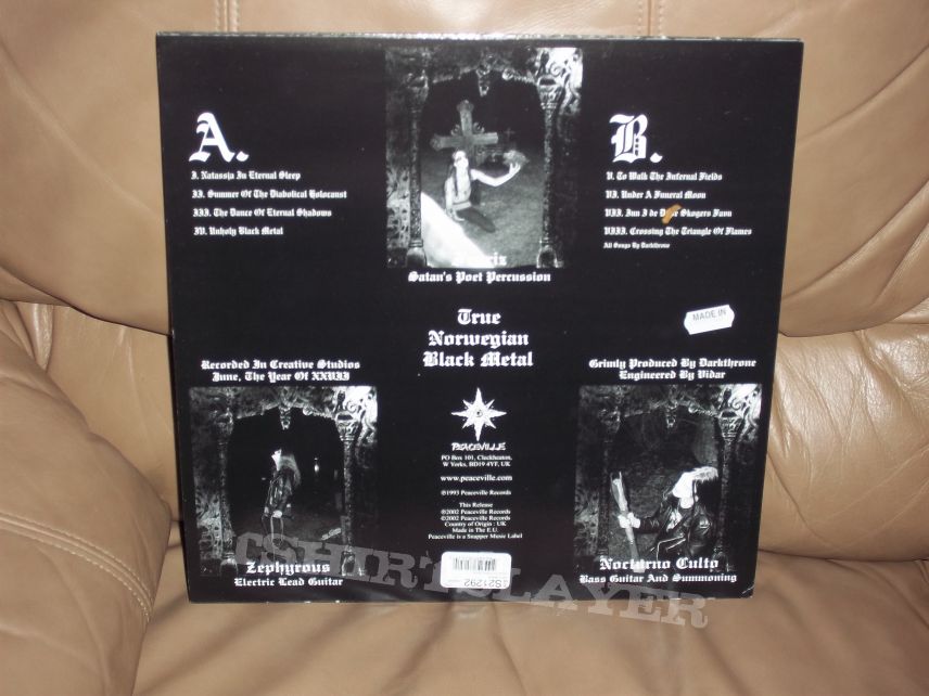 Other Collectable - Darkthrone - Under A Funeral Moon (2002 collector&#039;s edition) vinyl LP.