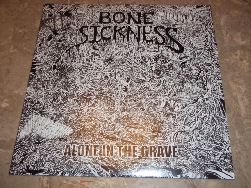 Other Collectable - Bone Sickness - Alone in the Grave vinyl EP.