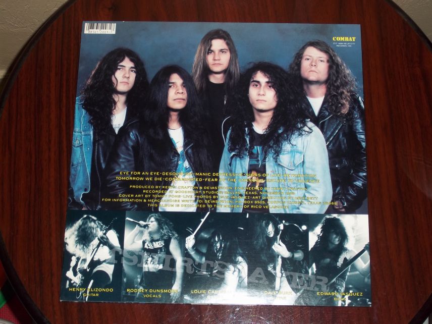 Other Collectable - Devastation - Signs of Life vinyl LP.