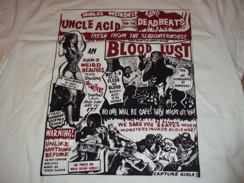 Uncle Acid &amp; The Deadbeats Uncle Acid and the Deadbeats - Blood Lust (another) shirt.