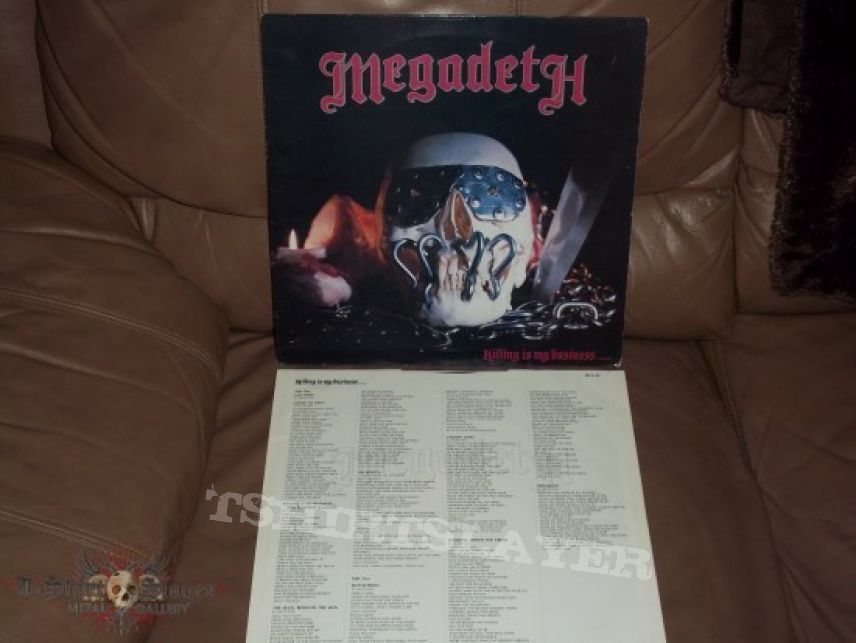 Other Collectable - Megadeth - Killing Is My Business... and Business Is Good! (first press) vinyl LP.
