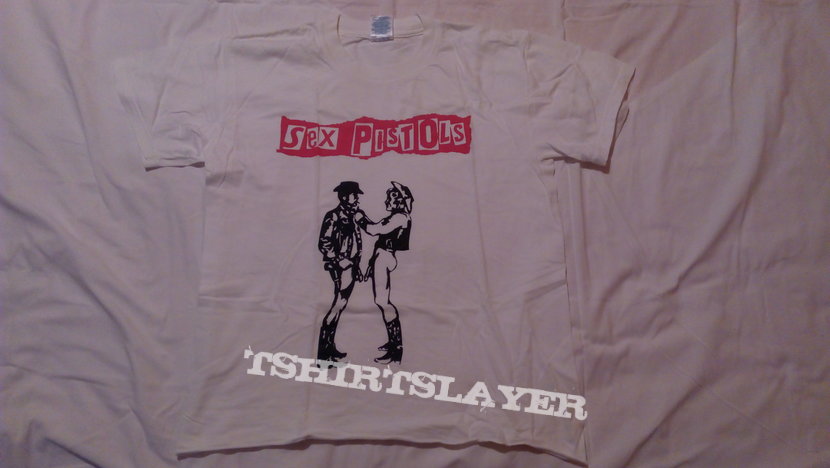 Sex Pistols - Cowboys  tshirt white size M