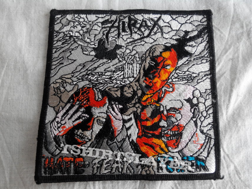 HIRAX--Hate, Fear &amp; Power --High quality embroidered patch - OFFICIAL-RARE