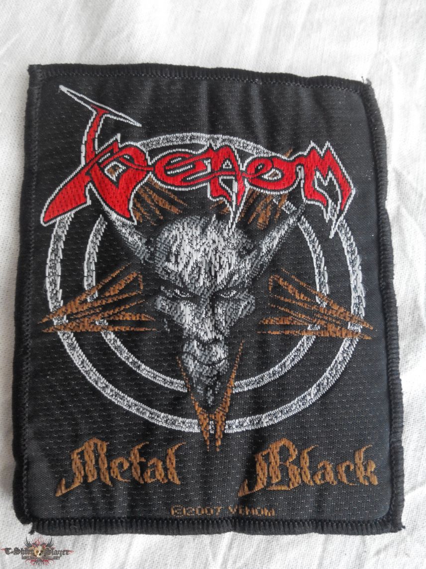Venom  -  Metal Black PatchVowen