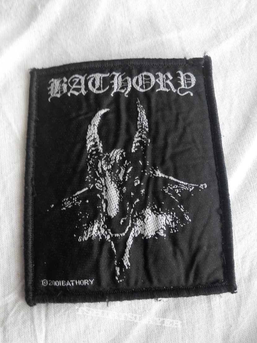 Bathory Men&#039;s Goat Woven Patch 2001