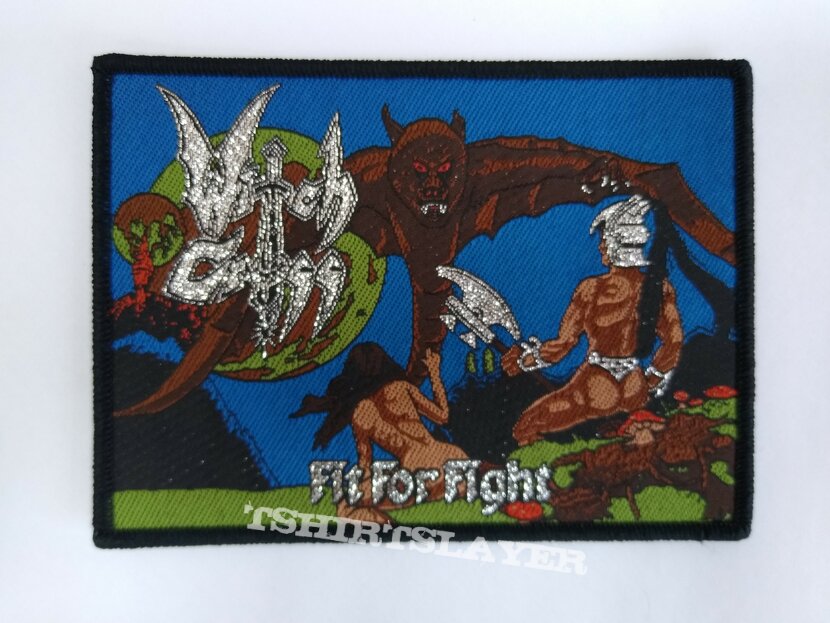 Witch Cross - Fit for fight - woven patch