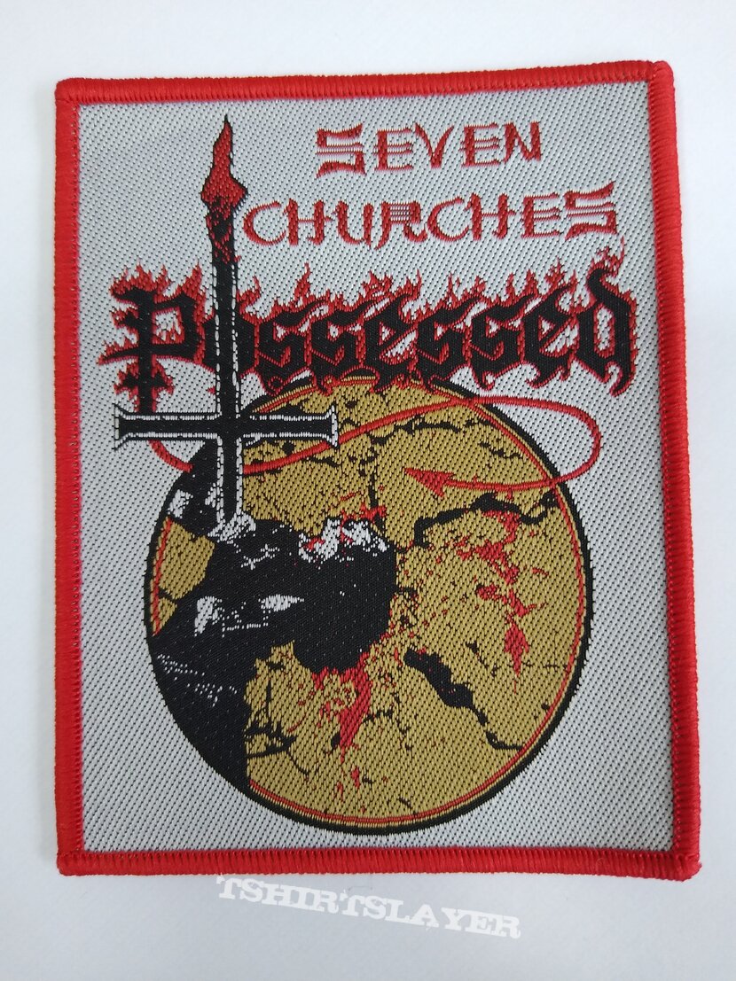 Possessed - Seven Churches - woven patch