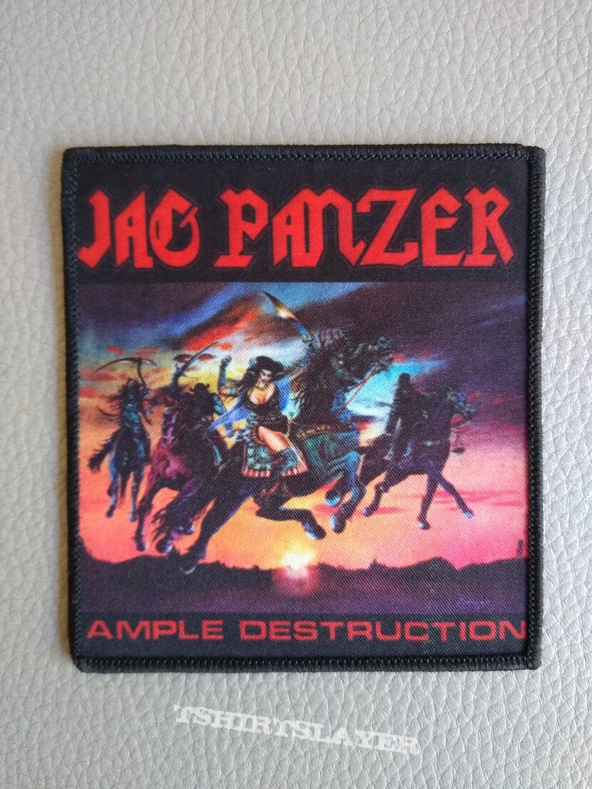 Jag Panzer - Ample Destruction - woven patch