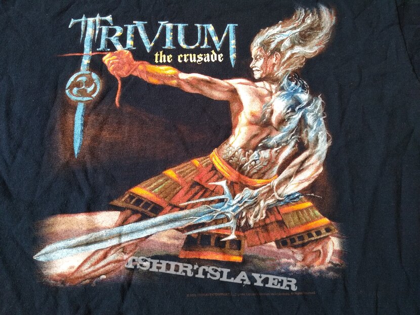 TRIVIUM - The Crusade 2006 Official t-shirt size - L