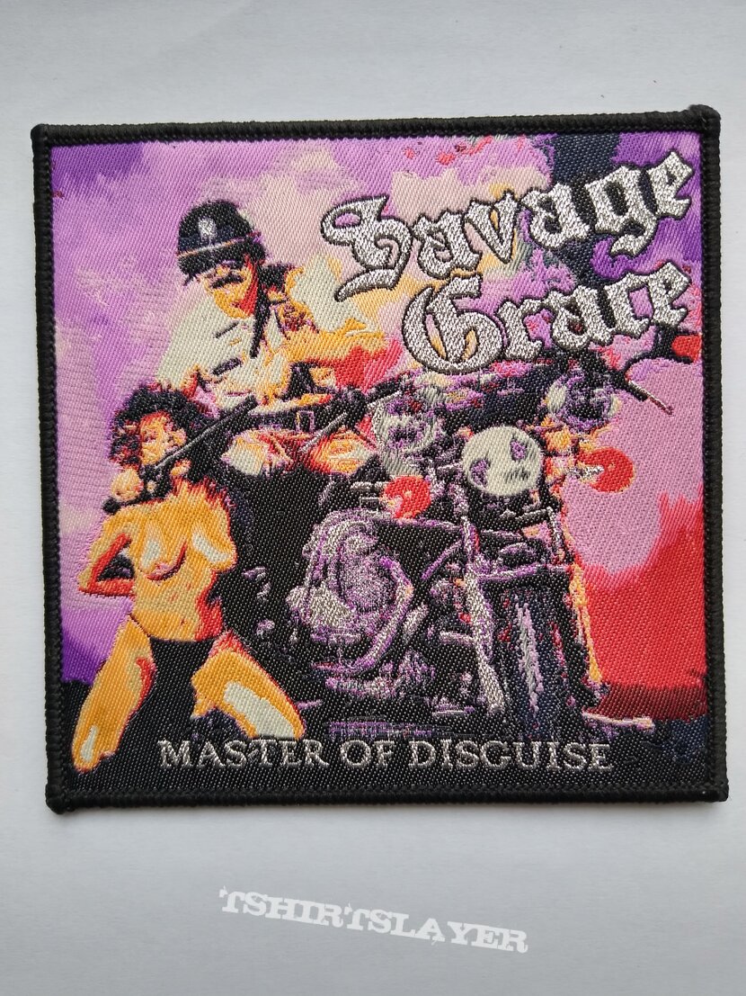 Savage Grace - Master of Disguise - woven patch