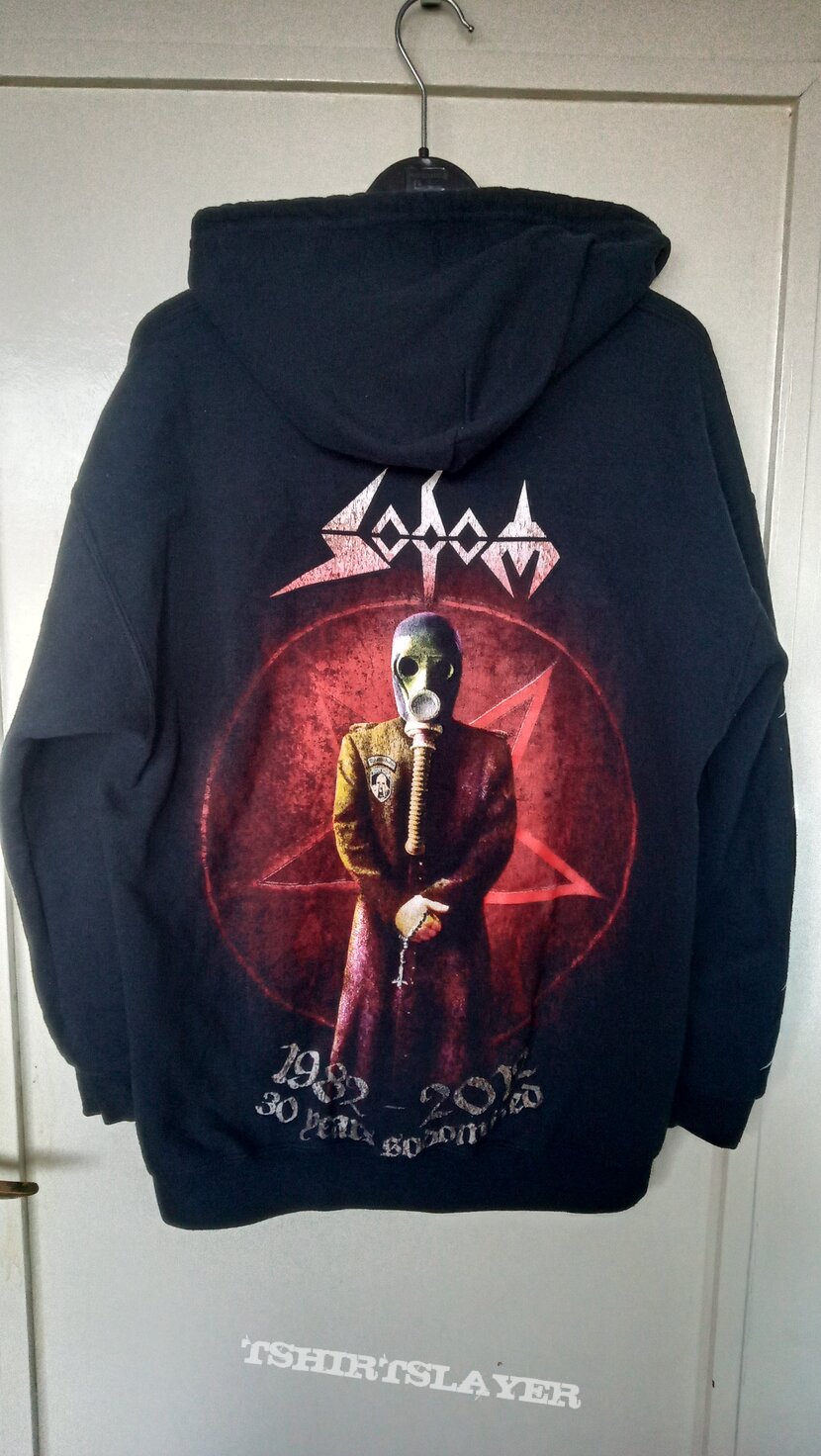 Sodom 30 Years Sodomized Hooded Zipper