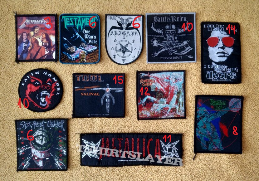 Metallica Some patches