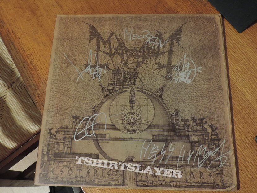 Mayhem - Esoteric Warfare (limited edition LP, signed)