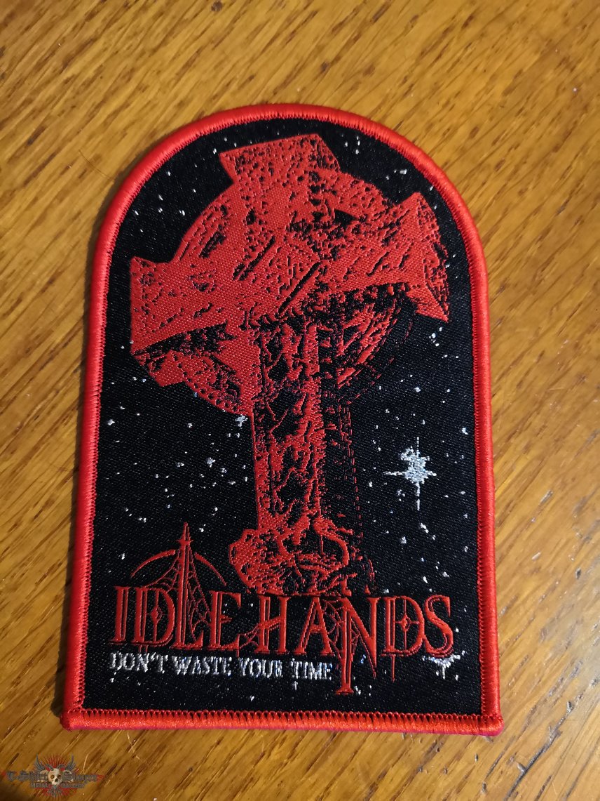 Idle Hands - woven patch