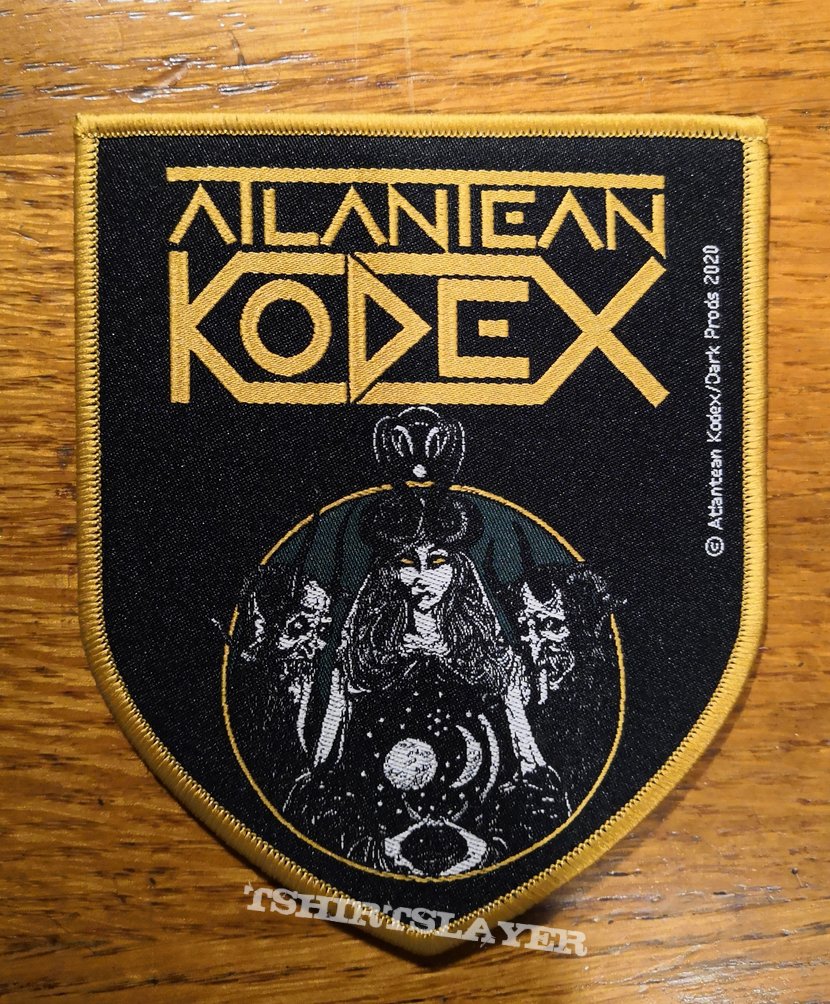 Atlantean Kodex - Shield woven patch