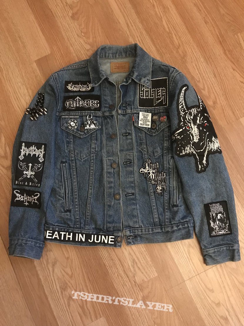 Branikald Black Metal Denim Jacket