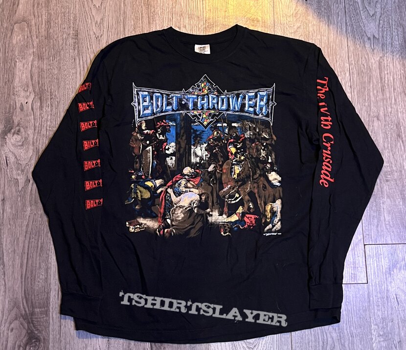 Bolt Thrower IVth Crusade Europe 1993 Tour Long Sleeve Bolt Thrower IVth Crusade Europe 1993 Tour Long Sleeve