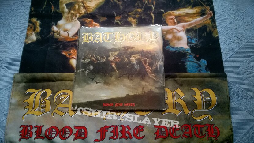 Bathory - Blood Fire Death LP 