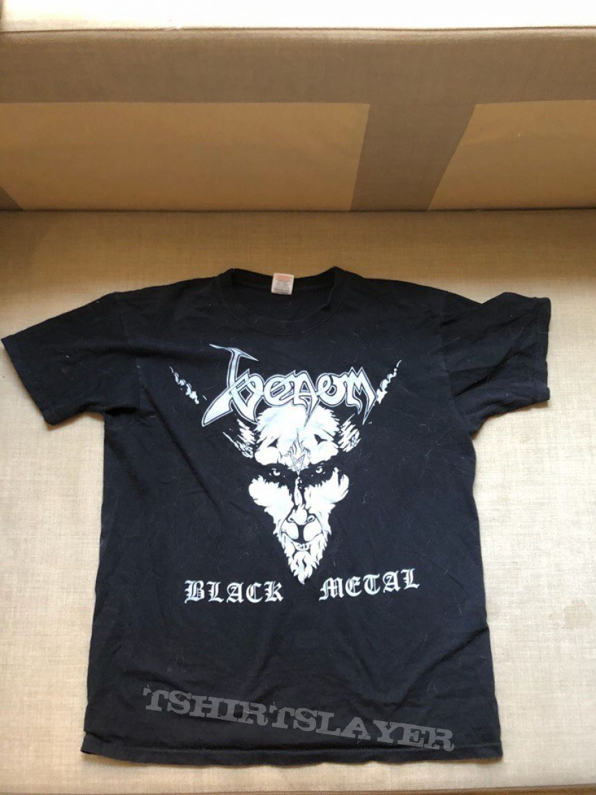 Venom Black Metal TShirt Fruit of the Loom