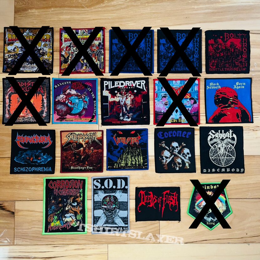 Various Woven Patches