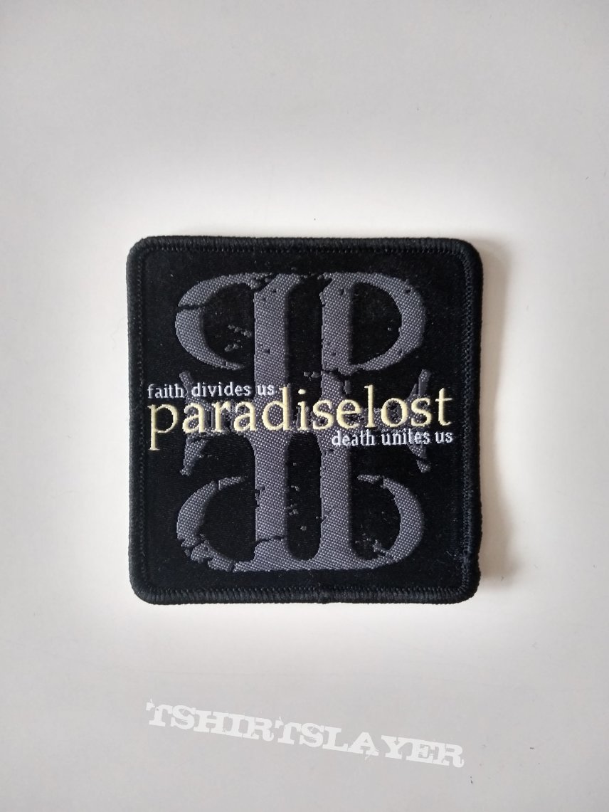 Paradise Lost Faith Divides Us patch