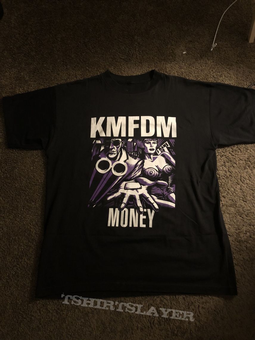 KMFDM 1992 "Money" shirt | TShirtSlayer TShirt and BattleJacket Gallery