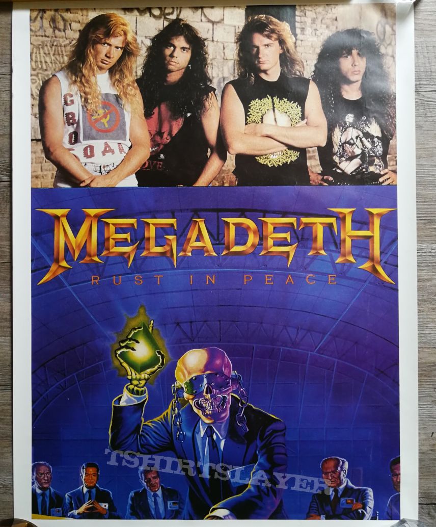 Megadeth &quot;Rust in Peace&quot; Art Print