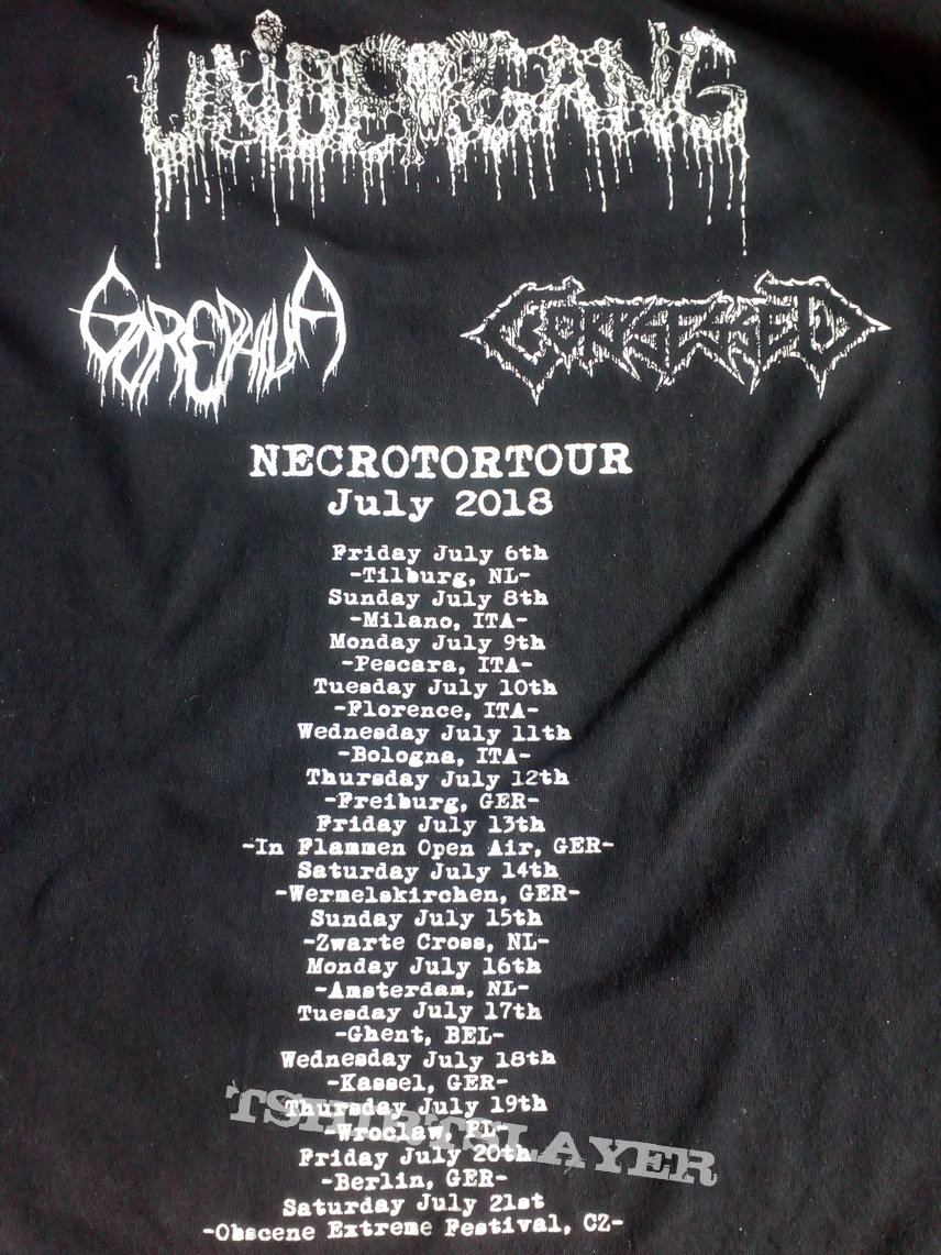 Undergang — Necrotortour 2018 Long Sleeve