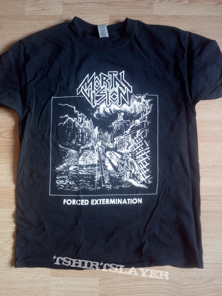 Mortal Vision — Forced Extermination shirt
