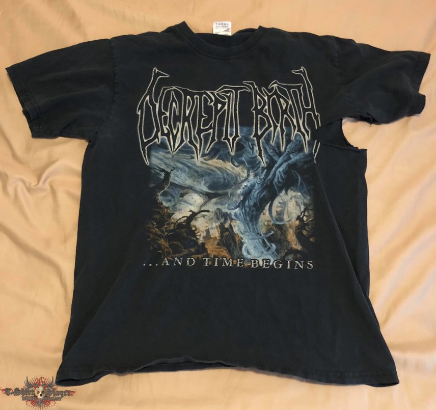 Decrepit Birth - And Time Begins T-Shirt RETIRED