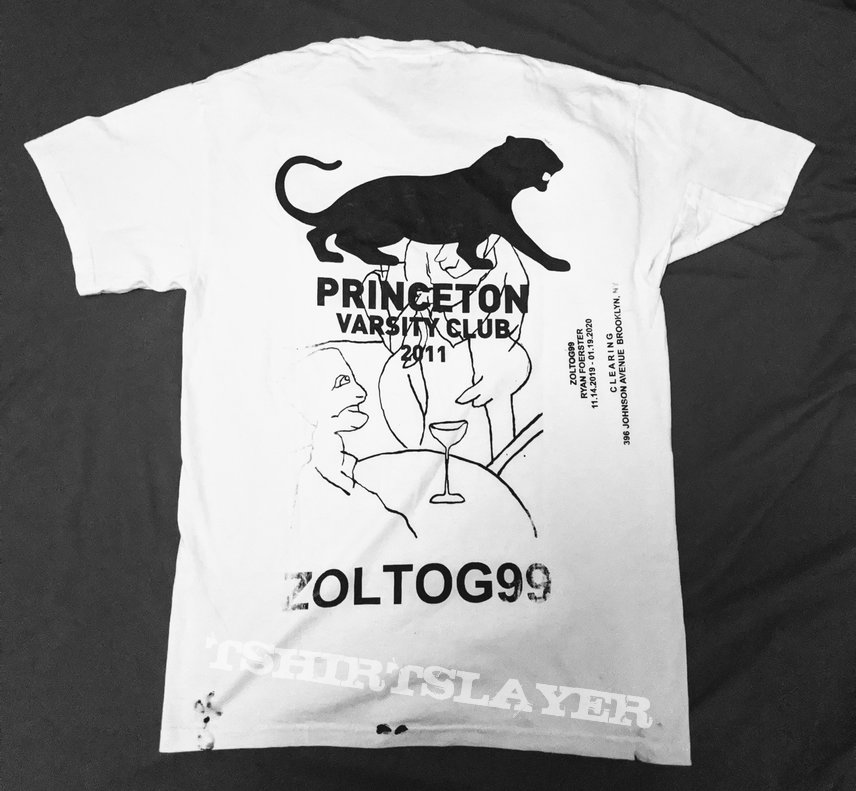 Ryan Foerster ZOLTOG99 PVC Overprinted T-shirt 