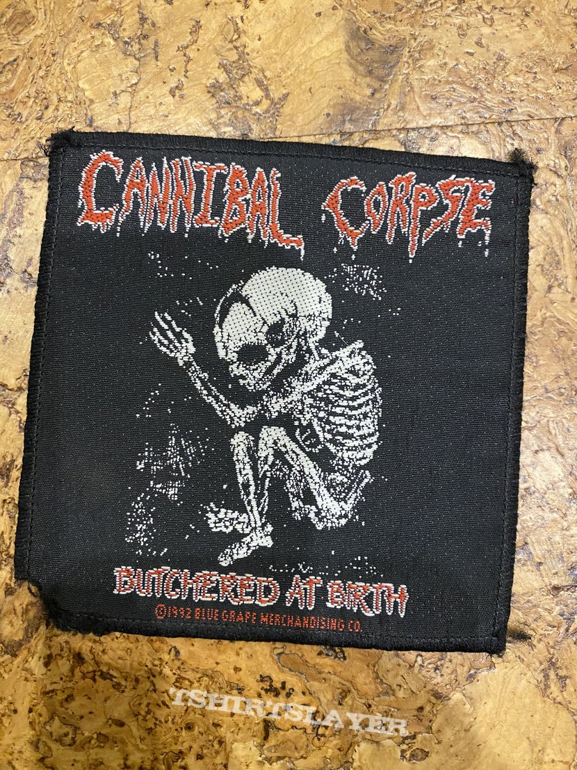 Cannibal Corpse Butchered at Birth Patch