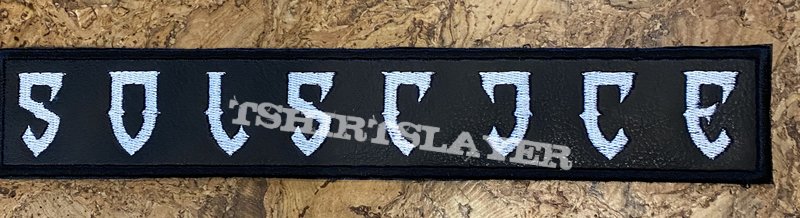 Solstice UK Solstice leather Stripe Patch