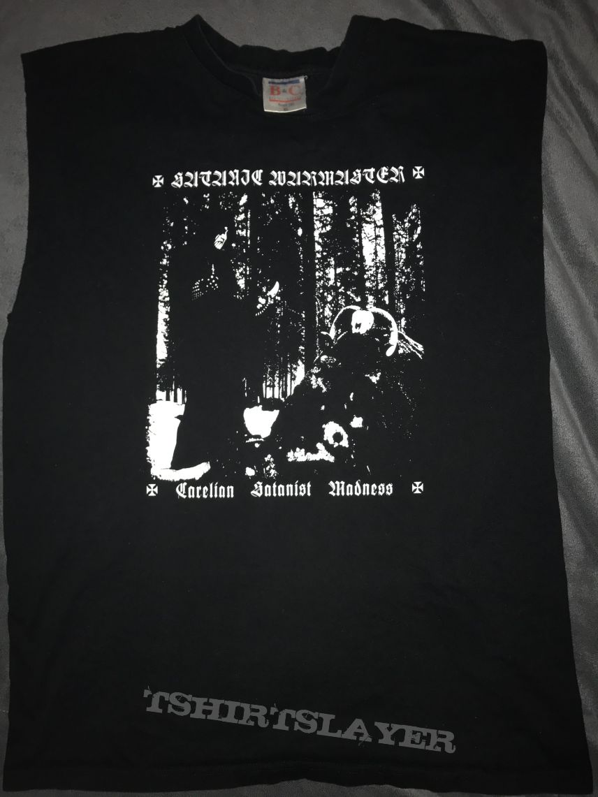 Satanic Warmaster “Carelian Satanist Madness” Tshirt