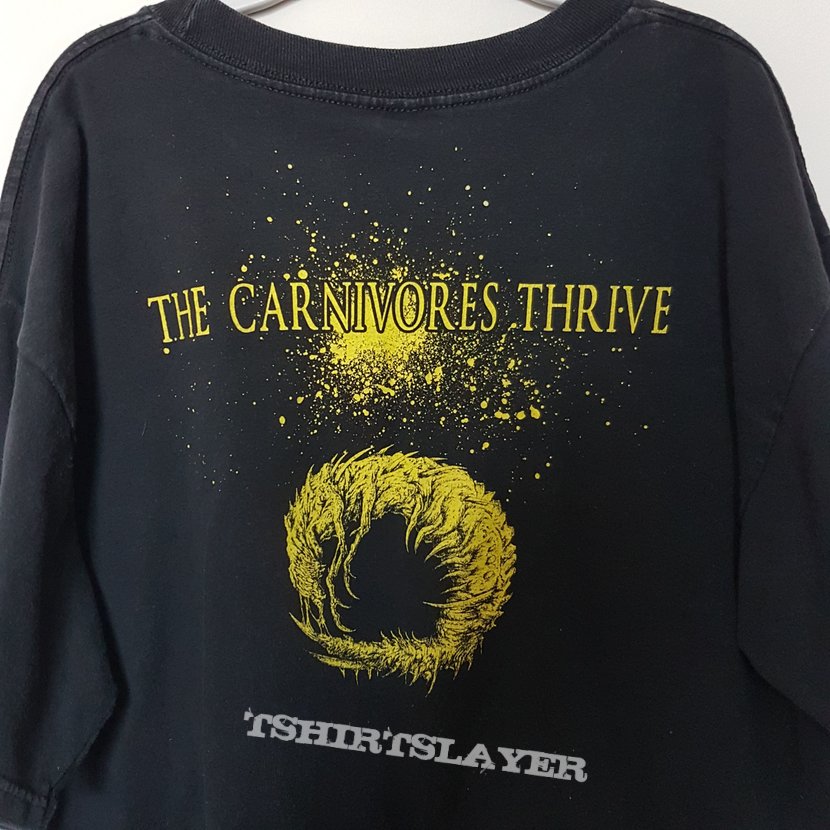 DEVOURMENT The Carnivores Thrive Large Shirt