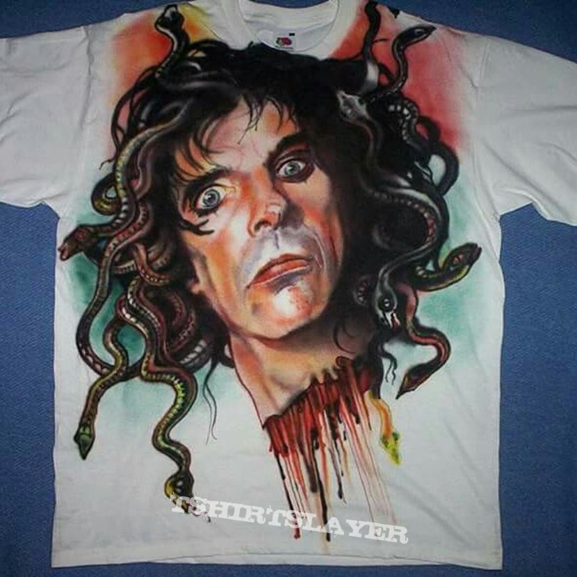 Alice Cooper airbrushed t-shirt 