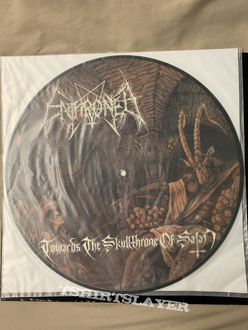 Enthroned Towards the Skullthrone of Satan Picture Disc