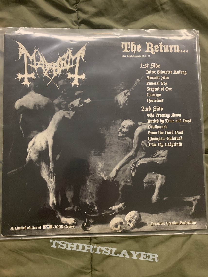 Mayhem The Return (Live 21st June In Bischofswerda Anno 1997)